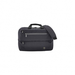 Torba na laptopa Wenger WindBridge 16", czarna 602819. Czarne torby na laptopa marki Wenger, w paski. Za 300,15 zł.