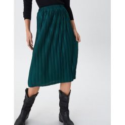 Plisowana spódnica - Khaki. Brązowe spódniczki damskie House, s, bez wzorów. Za 69,99 zł.