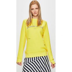 Femi Stories - Bluza Mild. Żółte bluzy damskie marki Femi Stories, s, z nadrukiem, z bawełny, bez rękawów, bez kaptura. Za 259,90 zł.