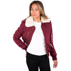 Kurtka Alpha Industries Injector III 143001-184. Czerwone kurtki damskie Alpha Industries, m, bez wzorów, bez kaptura. Za 587,99 zł.
