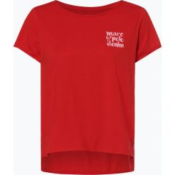Marc O'Polo Denim - T-shirt damski, czerwony. Czerwone t-shirty damskie marki Marc O'Polo DENIM, s, z nadrukiem, z denimu, polo. Za 129,95 zł.