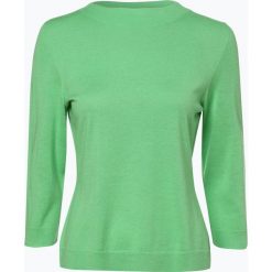 Marc Cain Collections - Sweter damski z dodatkiem jedwabiu i kaszmiru, zielony. Zielone swetry damskie Marc Cain Collections, z aplikacjami, z wełny, bez rękawów, bez kaptura. Za 599,95 zł.