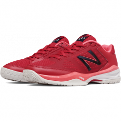 New Balance WC896RC. Różowe buty sportowe damskie New Balance, bez wzorów, z gumy, tenisowe. Za 169,99 zł.