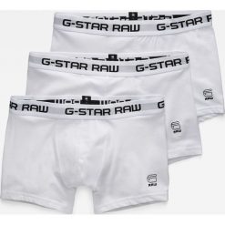 G-Star Raw - Bokserki (3-pack). Białe bokserki męskie marki G-Star RAW, z bawełny. W wyprzedaży za 99,90 zł.