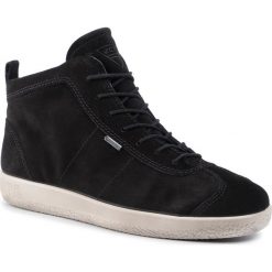 Sneakersy ECCO - Soft 1 GORE-TEX 40067405001 Black. Czarne sneakersy męskie ecco, ze skóry, klasyczne. W wyprzedaży za 469,00 zł.
