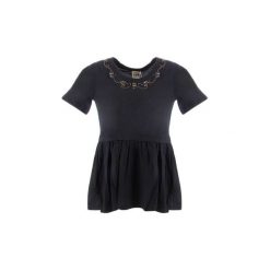 T-shirty z krótkim rękawem Twin Set JS82RE. Czarne t-shirty damskie Twin Set, s, bez wzorów, bez kołnierzyka. Za 408,35 zł.