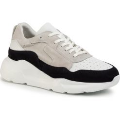 Sneakersy JACK&JONES - JFWMUNKI 12169250 Suede White/ Navy Blazer. Brązowe sneakersy męskie Jack&Jones, bez zapięcia. Za 429,00 zł.