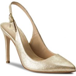 Sandały damskie: Sandały SOLO FEMME – 34209-A3-H40/000-05-00 Złoty