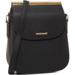 Torebka MONNARI - BAG2850-020 Black. Czarne listonoszki damskie Monnari, z aplikacjami, ze skóry ekologicznej, zdobione, bez dodatków. W wyprzedaży za 149,00 zł.