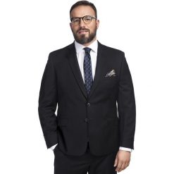Marynarka LEONARDO GGCS900066. Białe marynarki męskie Giacomo Conti, m, bez wzorów, z wełny, eleganckie. Za 1099,00 zł.