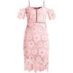 Sukienki: Missguided STRAPPY COLD SHOULDER BODYCON DRESS Sukienka koktajlowa pink
