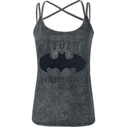 Batman Dark Night Top damski odcienie ciemnoszarego. Szare bez kategorii marki Batman, s, z nadrukiem. Za 79,90 zł.