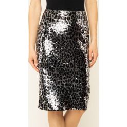 Spódnica ołówkowa MICHAEL Michael Kors Leopard Sequined MF97EZXCJE. Szare spódniczki damskie MICHAEL Michael Kors, l, bez wzorów, z poliesteru, midi, ołówkowe. W wyprzedaży za 629,00 zł.