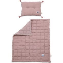 Biscuit Collection Komplet pikowanej Pościeli M 100% Cotton Muslin French Lavender La Millou. Niebieskie komplety niemowlęce La Millou, bez wzorów. Za 239,00 zł.