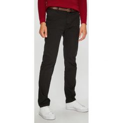 Scotch & Soda - Spodnie. Brązowe chinosy męskie marki Scotch & Soda, w paski, z bawełny. Za 379,90 zł.