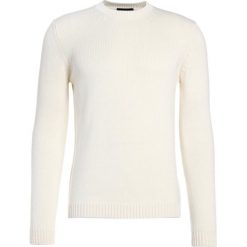 Roberto Collina Sweter white. Białe swetry klasyczne męskie marki Roberto Collina, m, z wełny. W wyprzedaży za 503,40 zł.