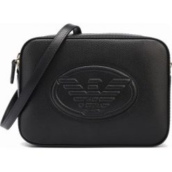 Emporio Armani Cross body bag Czarny. Czarne torebki klasyczne damskie Emporio Armani, w paski, z materiału, bez dodatków. Za 903,95 zł.