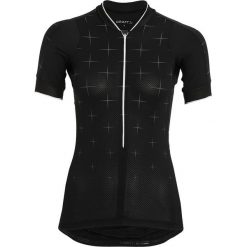 Craft BELLE Tshirt z nadrukiem black/white. Czarne topy sportowe damskie marki Craft, m. Za 339,00 zł.