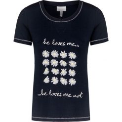 T-shirt SPORTALM CORDI Granatowy. Niebieskie t-shirty damskie marki Sportalm, m, z nadrukiem, z wiskozy, z okrągłym kołnierzem. Za 440,00 zł.