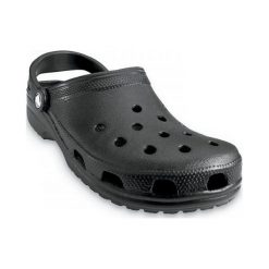 Crocs Classic Aka Cay Black 39,5 (w9/m7). Czarne klapki męskie Crocs, w paski. W wyprzedaży za 109,00 zł.
