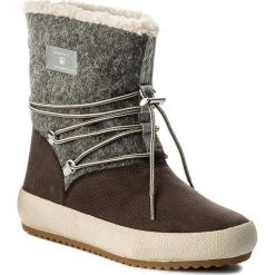 Botki GANT - Amy 15544998 Dark Brown/Gray G480. Brązowe botki damskie skórzane marki GANT. W wyprzedaży za 339,00 zł.