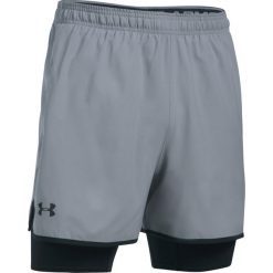Under Armour Qualifier 2-in-1 Szorty Szary. Szare spodenki i szorty męskie Under Armour, xl, bez wzorów, z poliesteru. Za 223,95 zł.