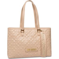 Torebka LOVE MOSCHINO - JC4001PP1ALA0107 Naturale. Brązowe torebki klasyczne damskie Love Moschino, bez wzorów, ze skóry ekologicznej, klasyczne, bez dodatków. Za 949,00 zł.