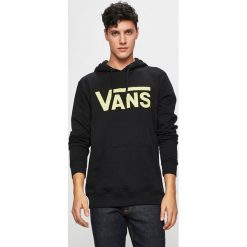 Vans - Bluza. Czarne bluzy męskie Vans, s, z nadrukiem, z bawełny, z kapturem, bez rękawów, z kapturem. W wyprzedaży za 199,90 zł.