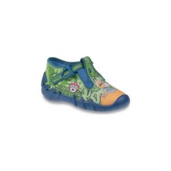 Zielone Tekstylne Buty Dla dzieci Befado rozmiar 18. Zielone buciki niemowlęce chłopięce Befado, z bawełny. Za 45,81 zł.