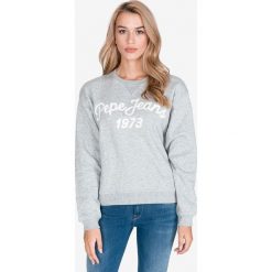 Pepe Jeans Nanete Bluza Szary. Szare bluzy damskie Pepe Jeans, xs, bez wzorów, z bawełny, bez rękawów, bez kaptura. Za 243,95 zł.