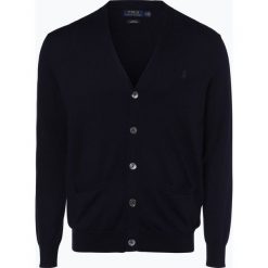 Polo Ralph Lauren - Kardigan męski, niebieski. Niebieskie swetry rozpinane męskie Polo Ralph Lauren, m, z bawełny, polo. Za 759,95 zł.