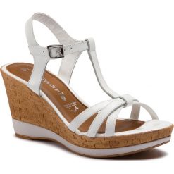 Sandały TAMARIS - 1-28347-22 White 100. Klapki damskie Tamaris. Za 199,90 zł.