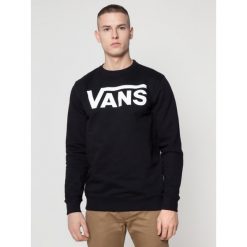 Bluza Vans Classic Crew II VN0A456AY281. Czarne bluzy męskie Vans, s, bez wzorów, z bawełny, bez kołnierzyka, bez rękawów, bez kaptura. W wyprzedaży za 169,00 zł.
