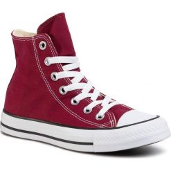 Trampki CONVERSE - All Star Hi Maroon M9613 Bordo. Czerwone półbuty damskie Converse, bez wzorów, z gumy, bez zapięcia. W wyprzedaży za 259,00 zł.