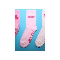 Skarpetki damskie: UGLY Skarpetki UGLY PINK POWER /3PACK