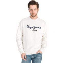 Pepe Jeans Albert Bluza Biały. Białe bluzy męskie Pepe Jeans, m, z nadrukiem, z bawełny, bez kołnierzyka, bez rękawów, bez kaptura. Za 307,95 zł.