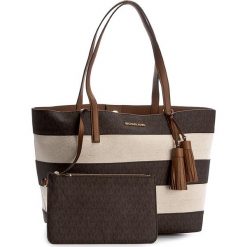 Torebka MICHAEL MICHAEL KORS - Lg Ew Tote 30H6GUOT7C Brown. Pomarańczowe torebki klasyczne damskie MICHAEL Michael Kors, bez wzorów, ze skóry, klasyczne, bez dodatków. W wyprzedaży za 989,00 zł.