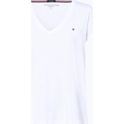 Tommy Hilfiger - T-shirt damski, czarny. Czarne t-shirty damskie TOMMY HILFIGER, l, z dżerseju. Za 159,95 zł.