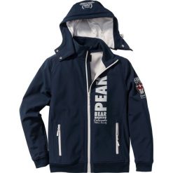Kurtka softshell Regular Fit bonprix ciemnoniebieski. Niebieskie kurtki sportowe męskie bonprix, m, z materiału. Za 179,99 zł.