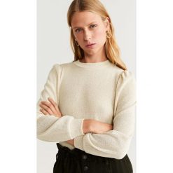 Mango - Sweter Carla. Szare swetry damskie Mango, s, melanż, z poliesteru. Za 99,90 zł.