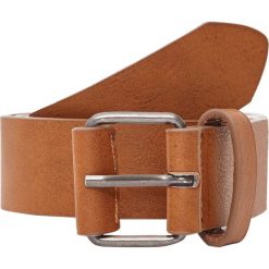 Jasnobrązowy pasek basic. Brązowe paski męskie marki Pull&Bear, w paski. Za 29,90 zł.