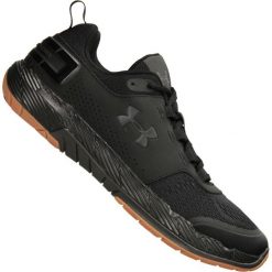 Czarne Buty treningowe Under Armour Commit Tr Ex M 3020789-007. Czarne buty sportowe męskie Under Armour, na wiosnę, ze skóry, bez zapięcia, na fitness i siłownię. W wyprzedaży za 379,00 zł.