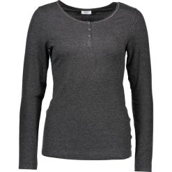 Koszulka w kolorze szarym. Szare koszulki damskie Marc O'Polo DENIM, s, bez wzorów, prążkowane, z okrągłym kołnierzem, z długim rękawem. W wyprzedaży za 159,95 zł.