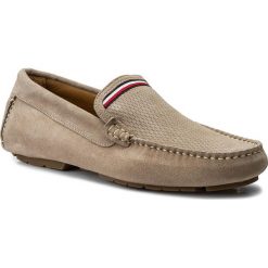 Mokasyny TOMMY HILFIGER - Marc 5B FM0FM01205 Cobblestone 068. Brązowe mokasyny męskie TOMMY HILFIGER, z materiału. W wyprzedaży za 339,00 zł.