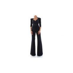 Kombinezony Elisabetta Franchi TU20296E2. Niebieskie kombinezony damskie Elisabetta Franchi, bez wzorów, bez kołnierzyka, bez rękawów. Za 1405,62 zł.