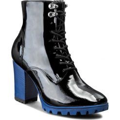 Buty zimowe damskie: Botki OLEKSY – 2016/542 Czarny Lakier