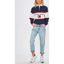 Scotch & Soda - Jeansy Bandit. Niebieskie jeansy damskie Scotch & Soda, z obniżonym stanem. W wyprzedaży za 269,90 zł.