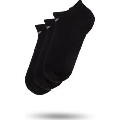 SKARPETY 3-PACK EMPORIO ARMANI. Czarne skarpetki męskie Emporio Armani, bez wzorów, z elastanu. Za 99,00 zł.