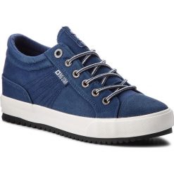 Sneakersy BIG STAR - BB274502 Navy. Niebieskie półbuty damskie marki BIG STAR, na co dzień, bez wzorów, z tworzywa sztucznego, retro, bez obcasa, na koturnie, bez zapięcia. Za 119,00 zł.
