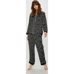 Dkny - Piżama. Czarne piżamy damskie DKNY, s, bez wzorów, z poliesteru, bez rękawów. W wyprzedaży za 239,90 zł.